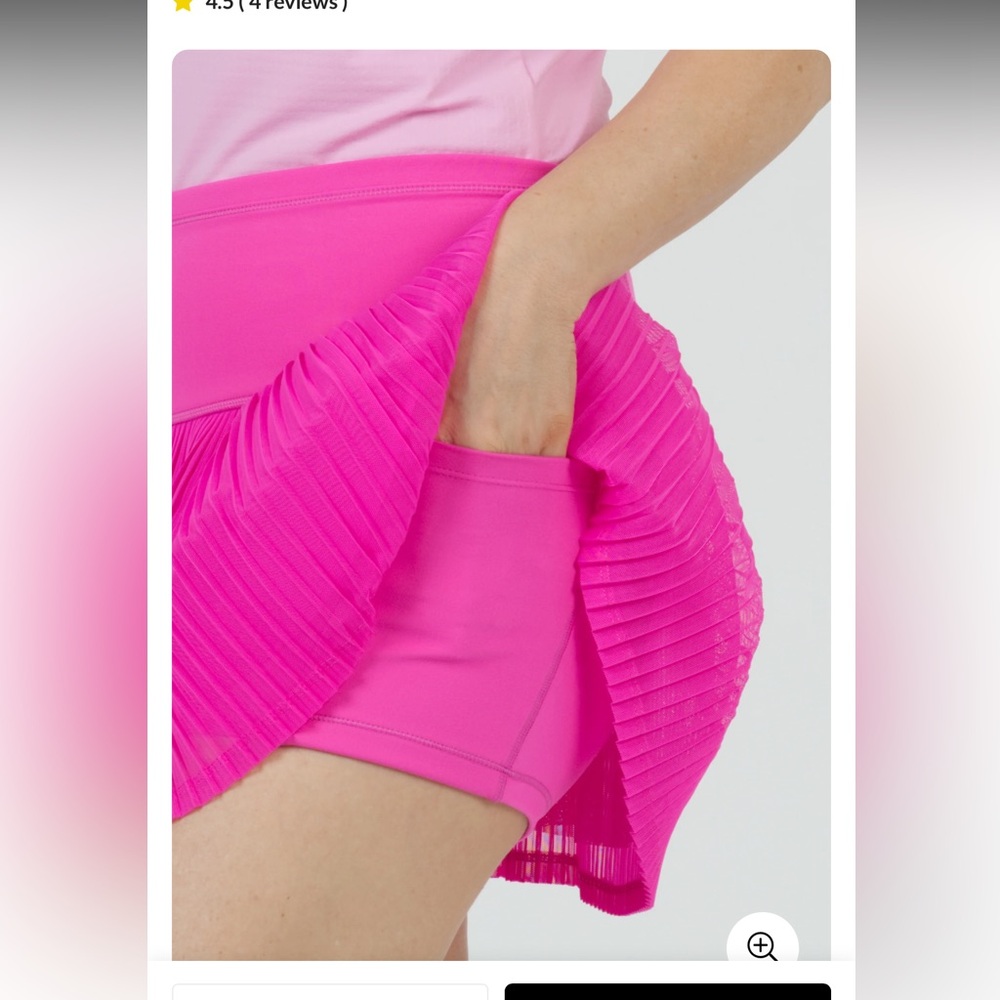 Ibkul Solid Mesh Skort - image 3